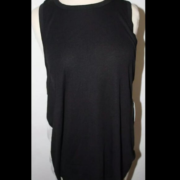 Women's MBM New With Tags Athletic Muscle Top Size Large Polyester Lyocell Blend - Picture 1 of 11